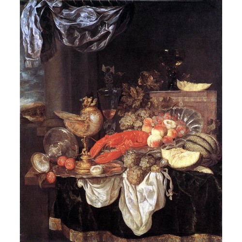 Large Still life with Lobster