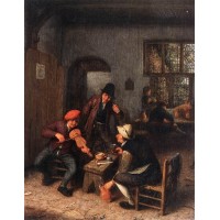 Interior of a Tavern with Violin Player