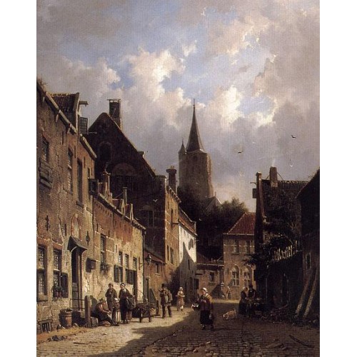 A Dutch Street Scene