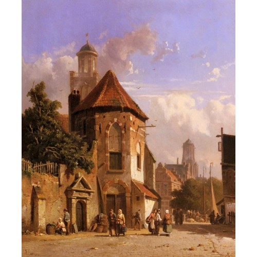 View Of A Dutch Street