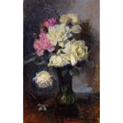 Bouquet of Roses in a Vase