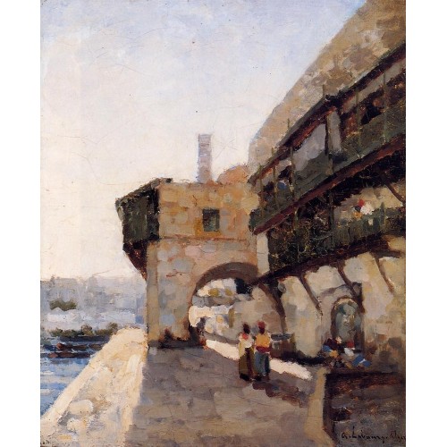 The Quay de l'Amiraute in Algiers