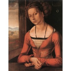 Portrait of a Young Furleger with Her Hair Done Up