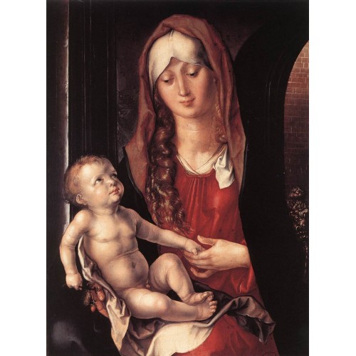 Virgin and Child before an Archway
