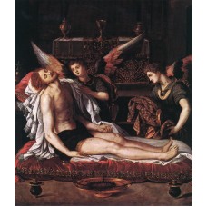 The Body of Christ with Two Angels