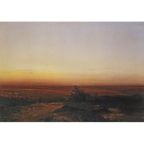 Dawn in the desert 1852
