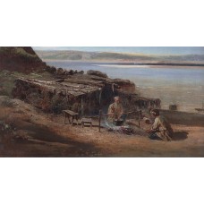 Fishermen on the volga 1872