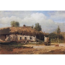 Landscape with hut 1866