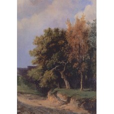 Landscape with road 1855