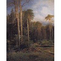 The road in the woods 1871