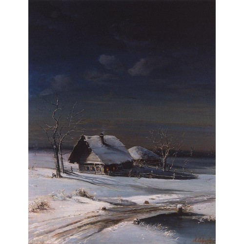 Winter landscape 1871