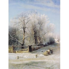 Winter landscape moscow 1873