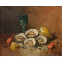 Still life with oysters
