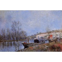 Banks of the Loing towards Moret