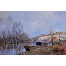 Banks of the Loing towards Moret