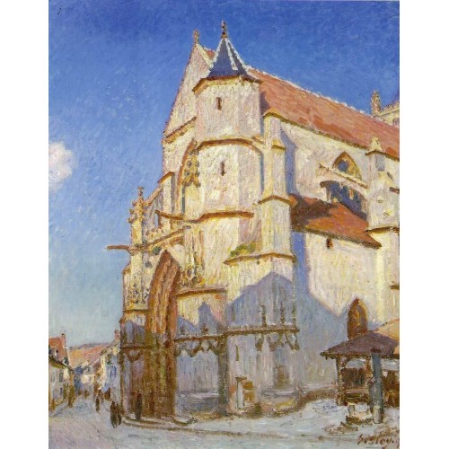 The Church at Moret