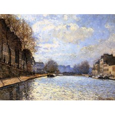 View of the Canal St Martin