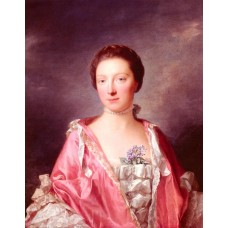 Portrait Of Elizabeth Gunning Duchess Of Argyll