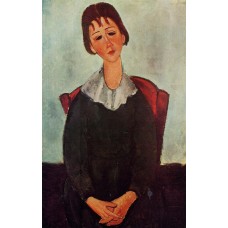 Girl on a Chair (Mademoiselle Huguette)