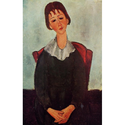 Girl on a Chair (Mademoiselle Huguette)