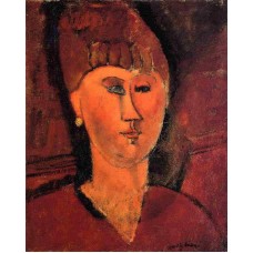 Head of a Red Haired Woman