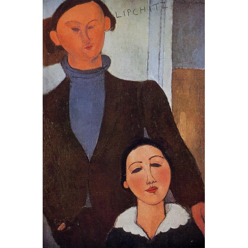Jacques Lipchitz and His Wife