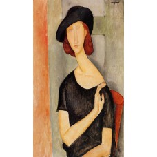 Jeanne Hebuterne in a Hat