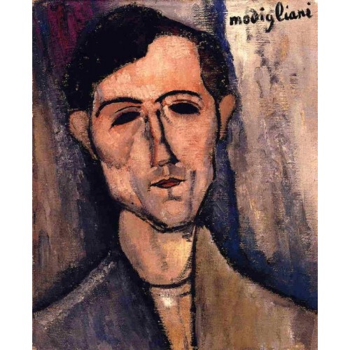 Man's Head (Portrait of a Poet)