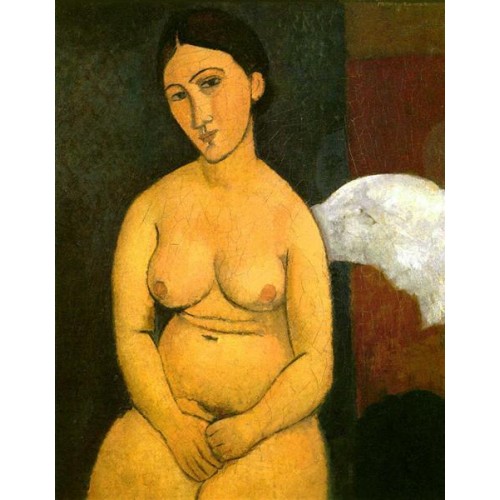 Nude Seated 3