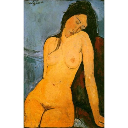 Nude Seated 4