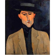 Portrait of a Man with Hat