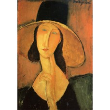 Portrait of a Woman with Hat