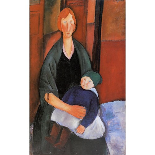 Seated Woman with Child
