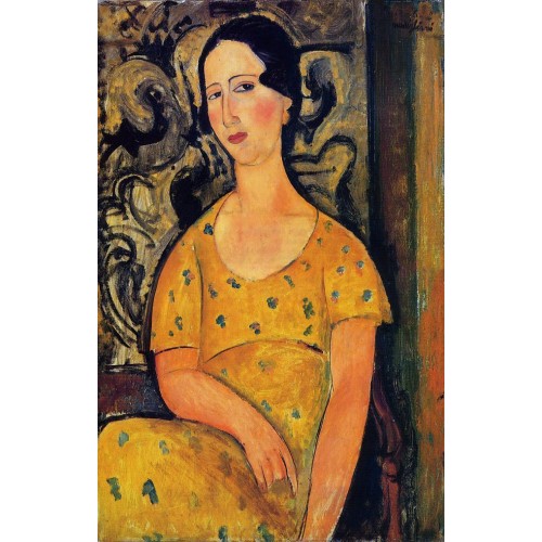 Young Woman in a Yellow Dress (Madame Modot)