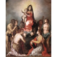 Madonna in Glory and Saints