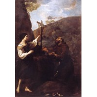 St Francis Marrying Poverty