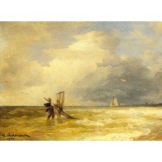 Fishing Along the Shore