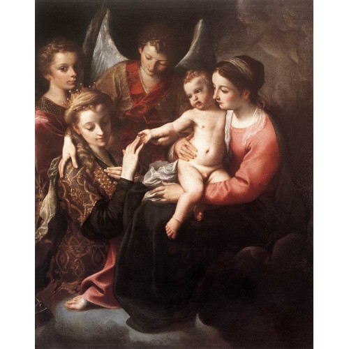 The Mystic Marriage of St Catherine