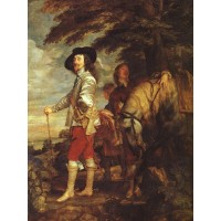 Charles I King of England at the Hunt
