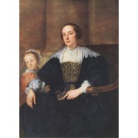 The Wife and Daughter of Colyn de Nole