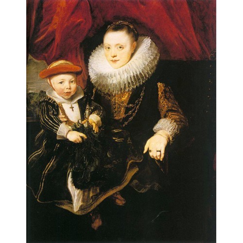Young Woman with a Child