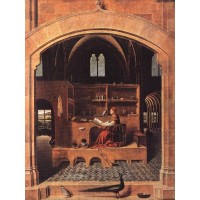 St Jerome in his Study