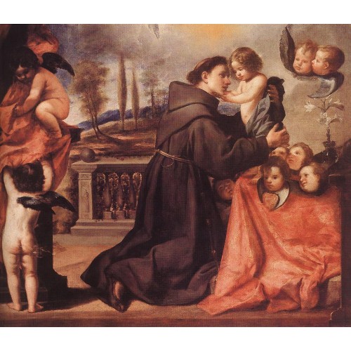 St Anthony of Padua with Christ Child