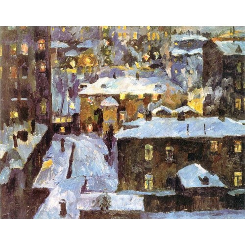 Night at patriarch s ponds 1928