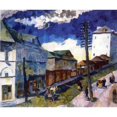 Street in sergiev posad