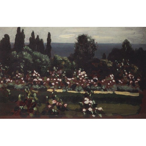 Flower garden caucasus 1908