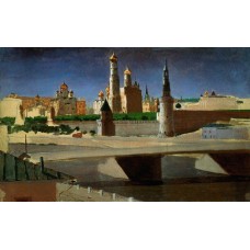 View of the kremlin from the zamoskvorechye district 1882