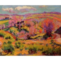 La Creuse Landscape Spring