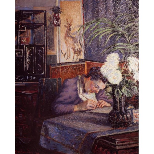 Madame Guillaumin Writing