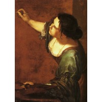 Self Portrait as the Allegory of Painting